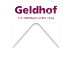 Het logo van snoepmerk Geldhof
