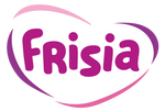 Het logo van snoepmerk Frisia