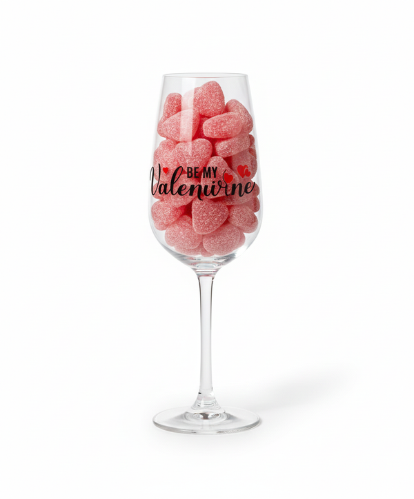 Gepersonaliseerde wijnglas